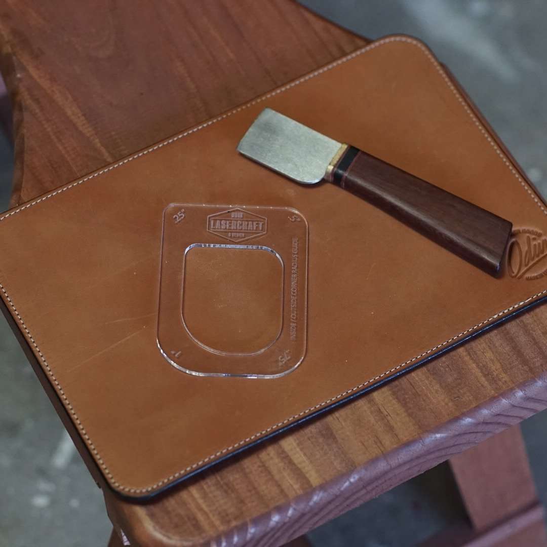 Corner Radius Acrylic Template - Odin Leather Goods