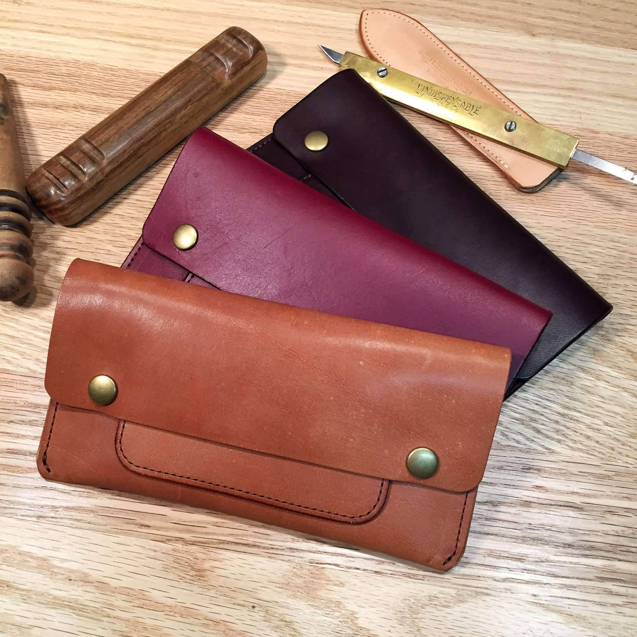 OLG Simple Trucker Wallet - Odin Leather Goods