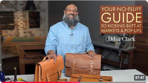 Your Guide to Selling Leathercraft at Markets & Pop-ups w/ Illume