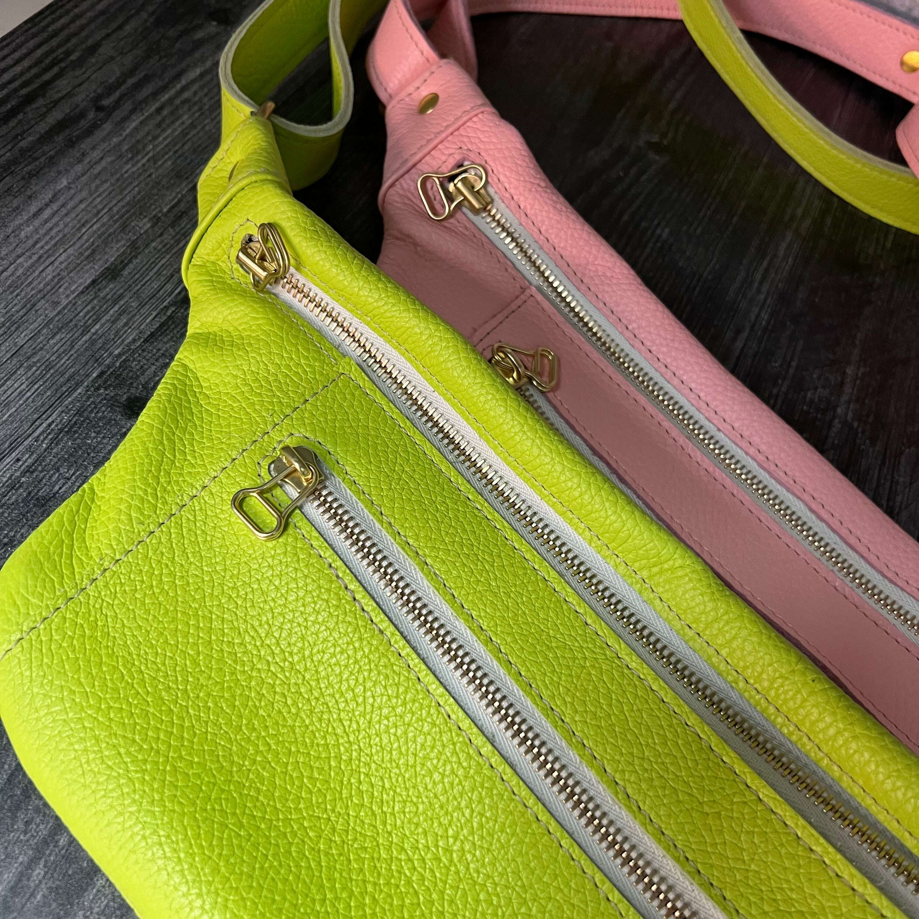 Rae Fanny Pack – Top-Grain Leather Everyday Waist or Crossbody