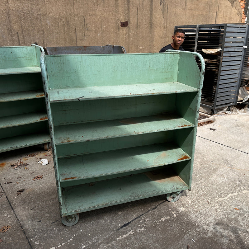 Industrial Workshop Shelves (rolling)