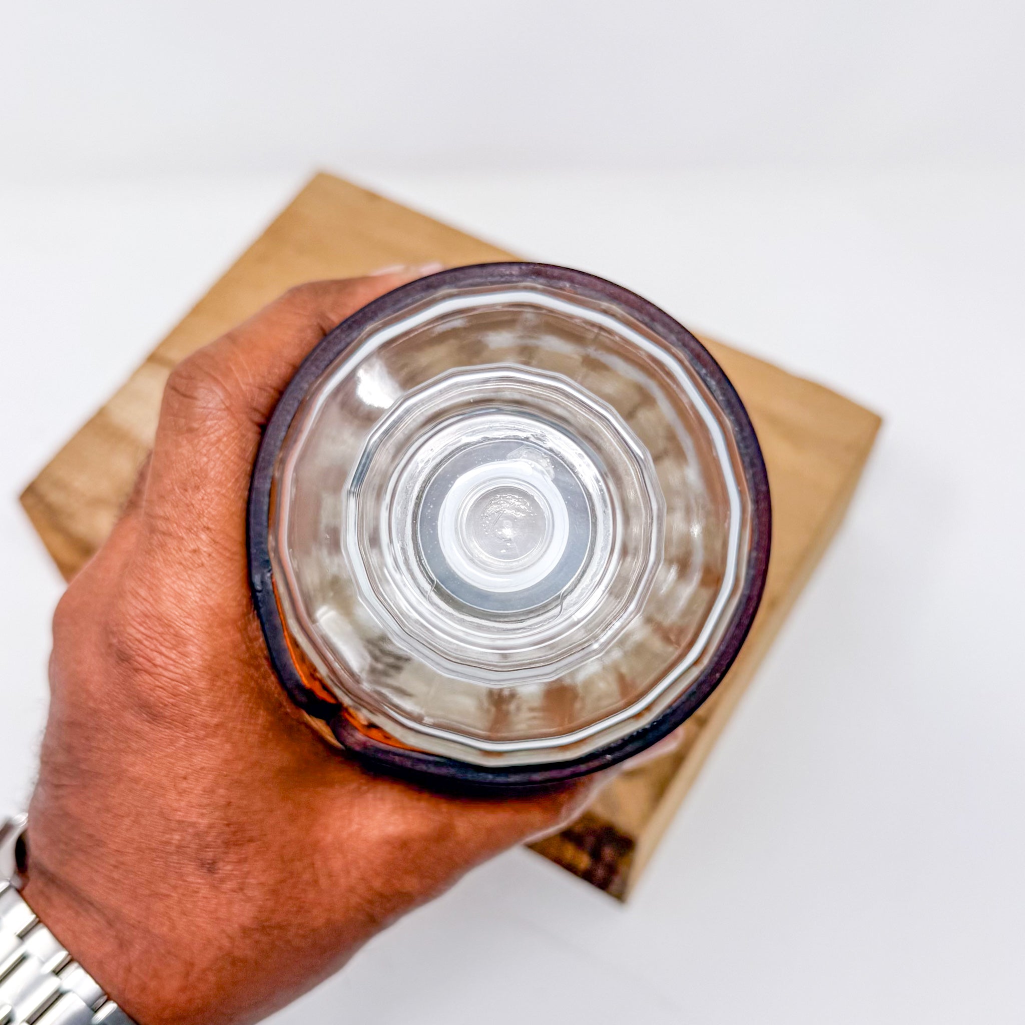 Decanter w/ Tooled Wrap - No. 110 Special Reserve