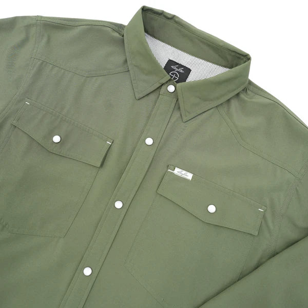 Coahuila Long Sleeve - Olive Green