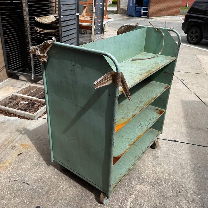 Industrial Workshop Shelves (rolling)