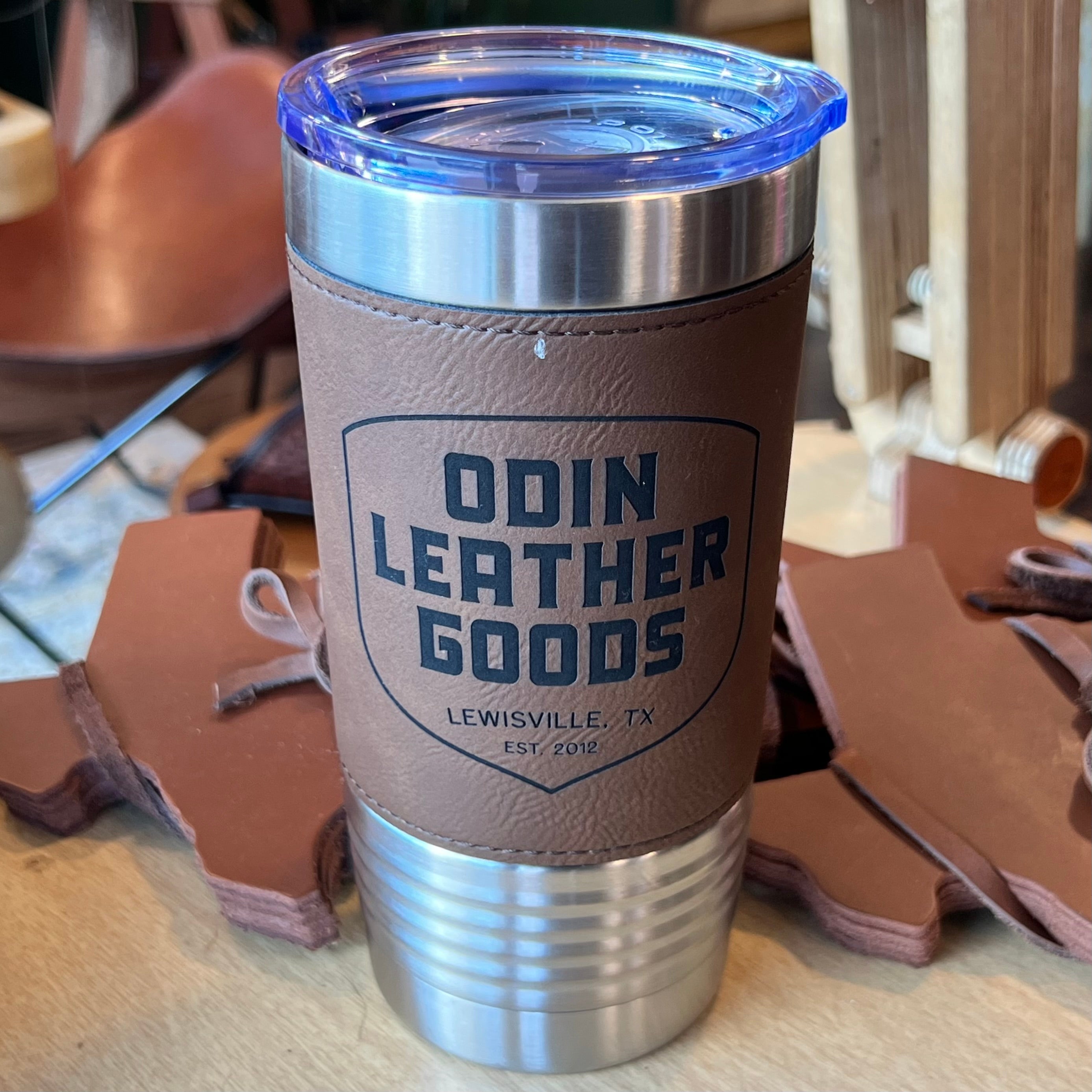 Tumbler: OLG Leather Wrapped (20oz)