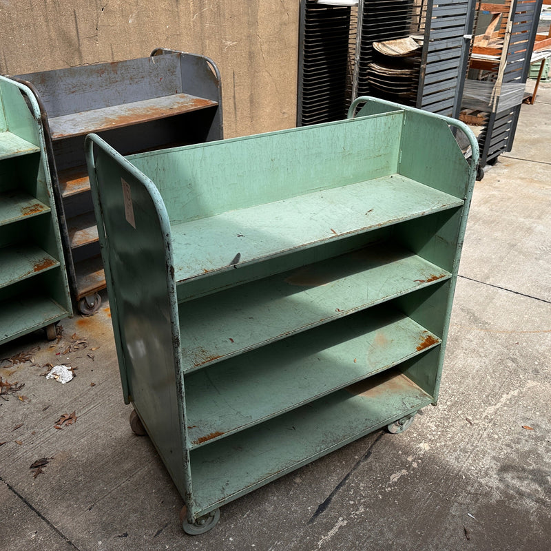 Industrial Workshop Shelves (rolling)