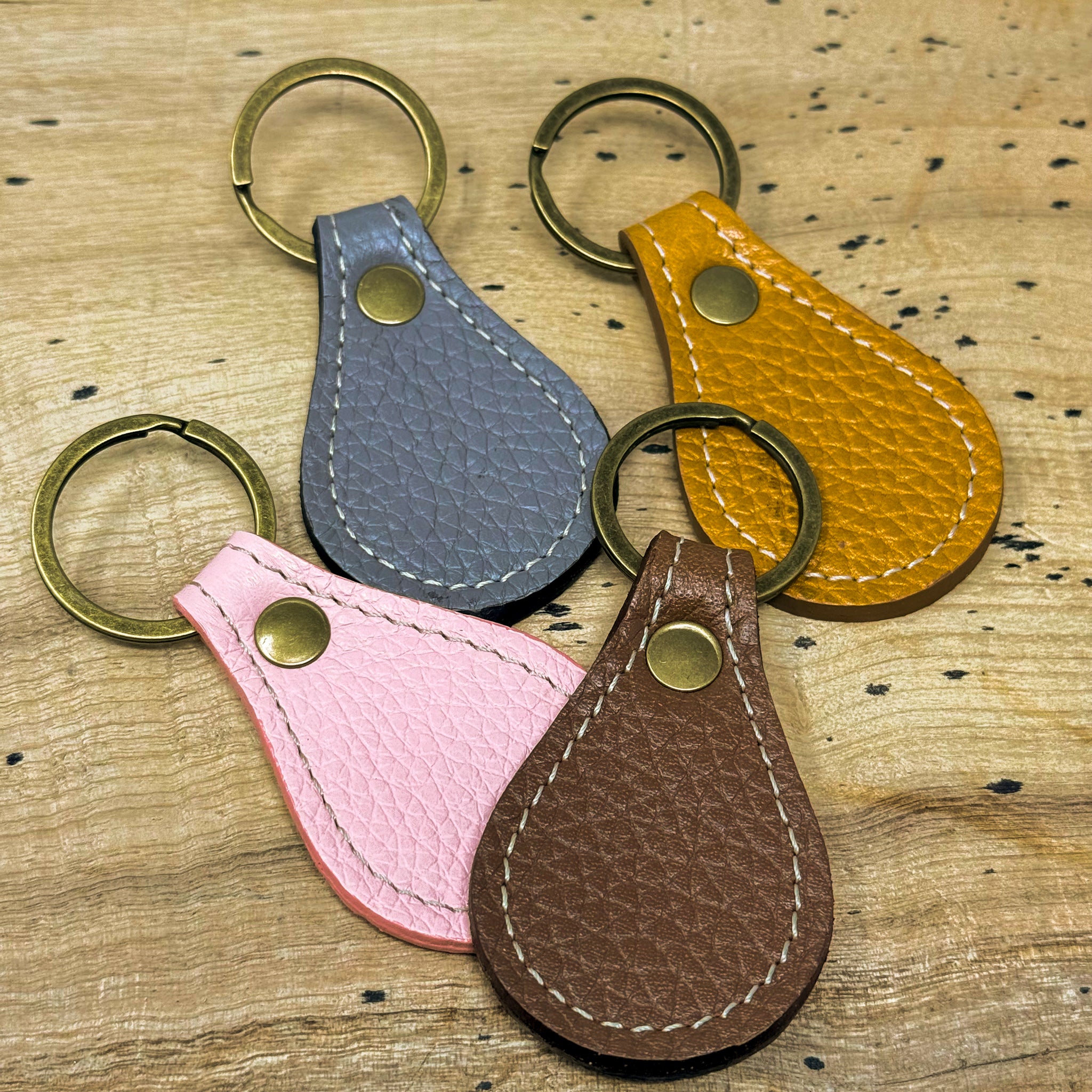Key Fob - Italian Pebble Grains