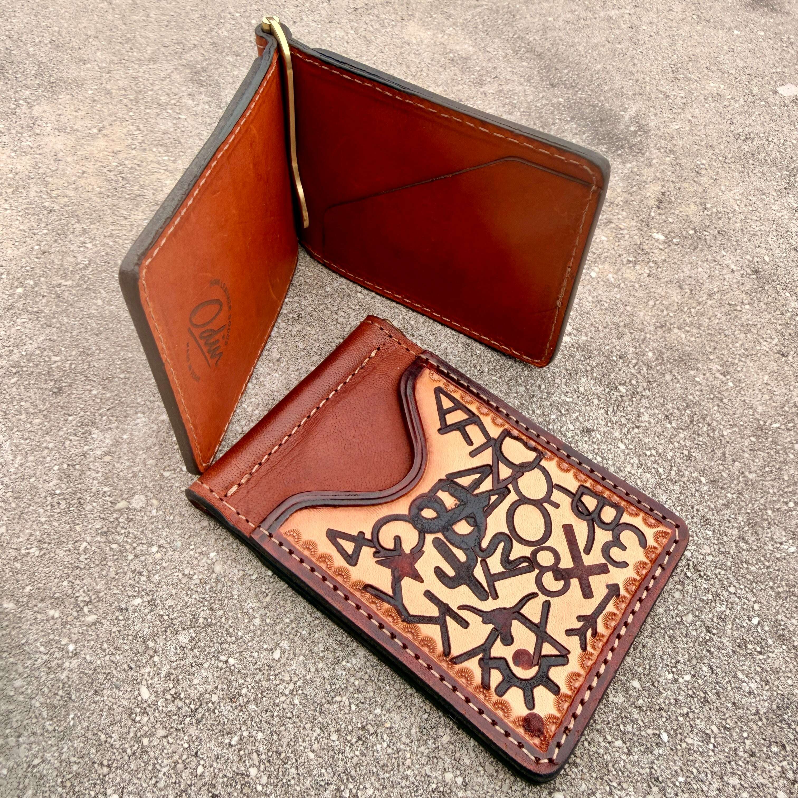 Stockman Wallet - Branded Series: Wallets by Odin Leather Goods