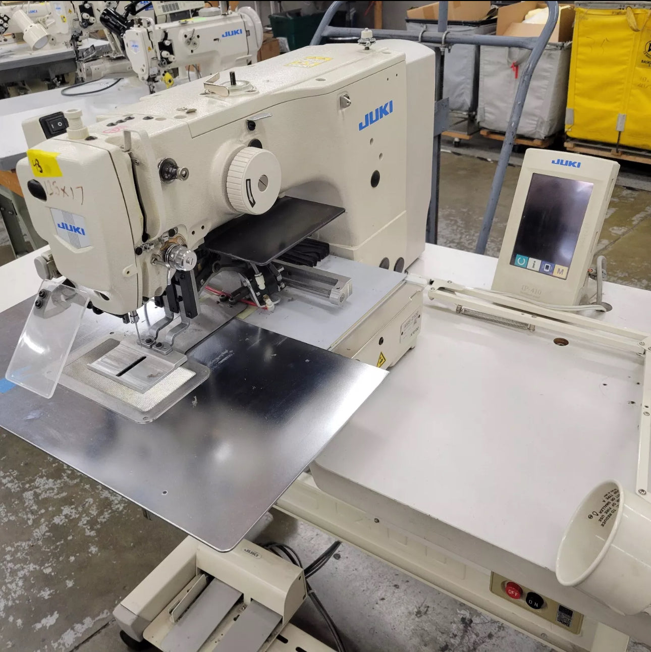 Juki AMS-210ES Programmable Pattern Sewing Machine