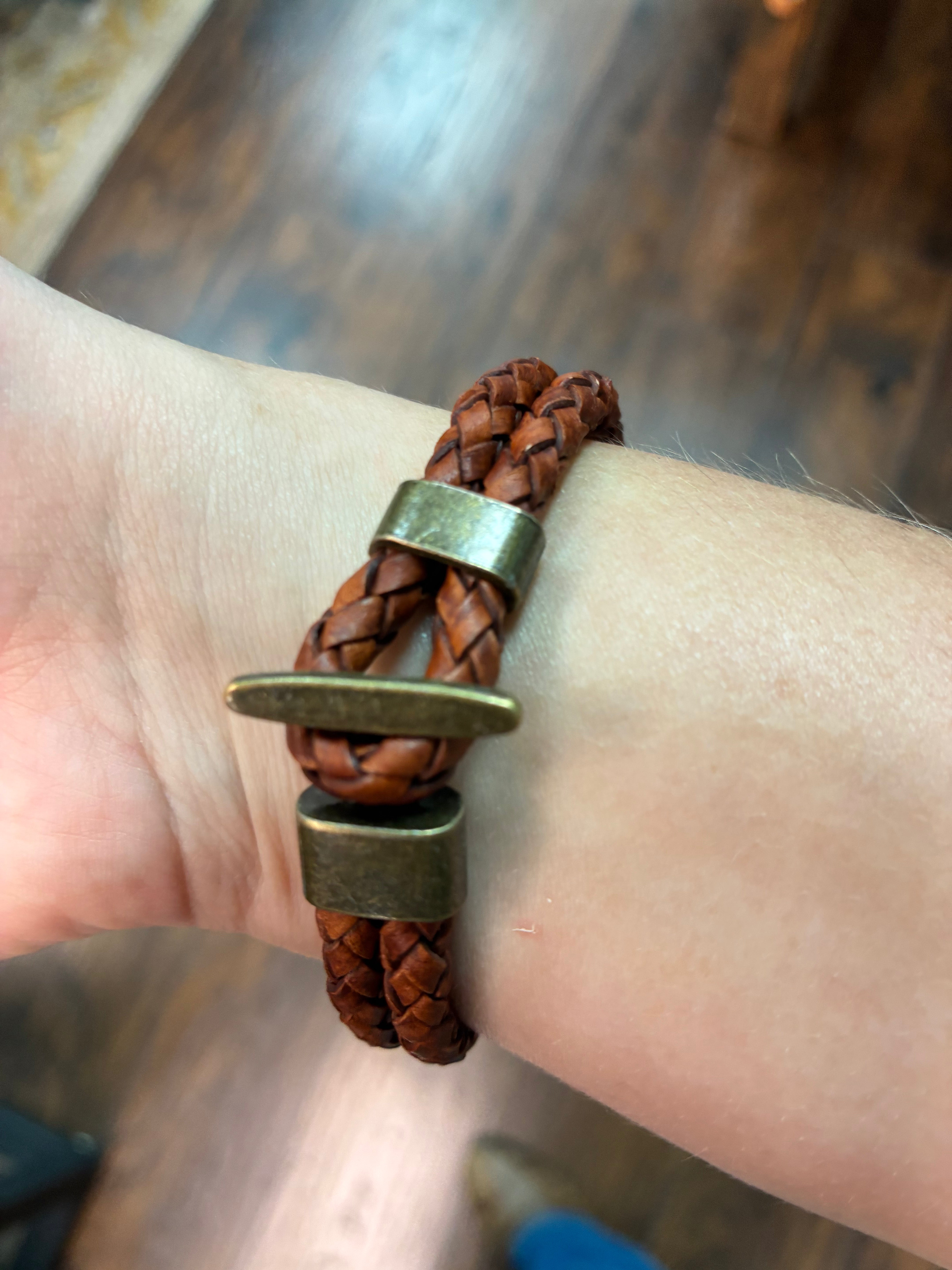 Hook + Loop Leather Bracelets