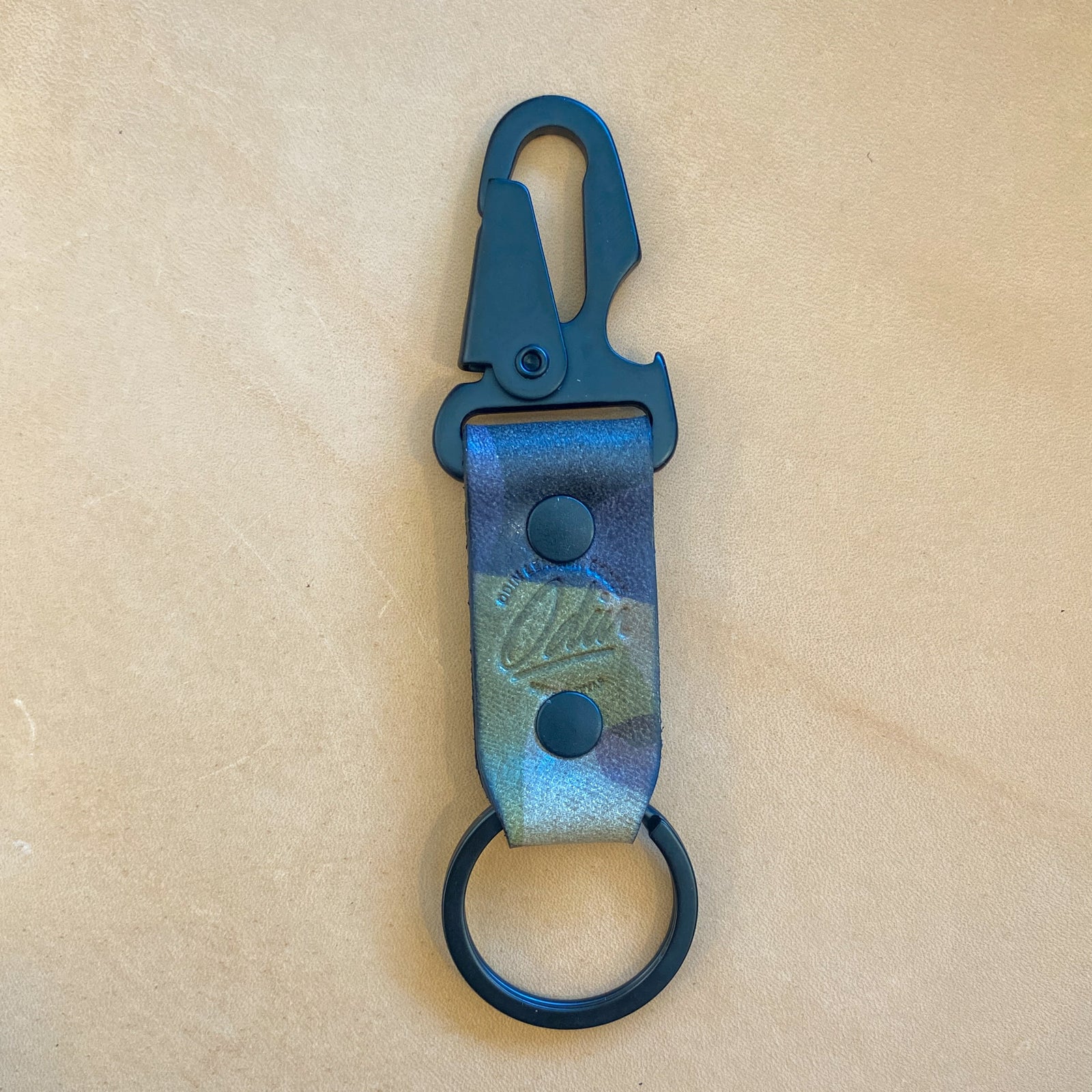 新品 未開封 All My Homies Leather Key Ring Keychain Leather Not All Those Who Wander Are Lost Key Ring