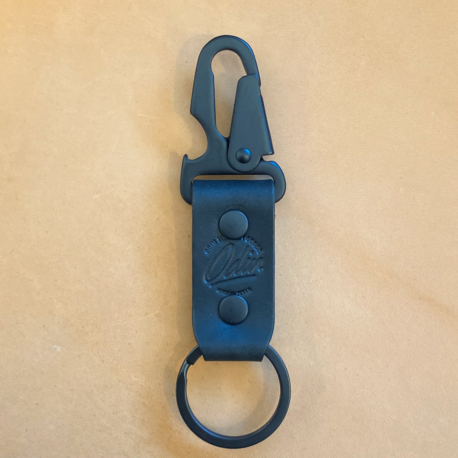 Jax Keychain w/ Lever Snap – Odin Leather Goods
