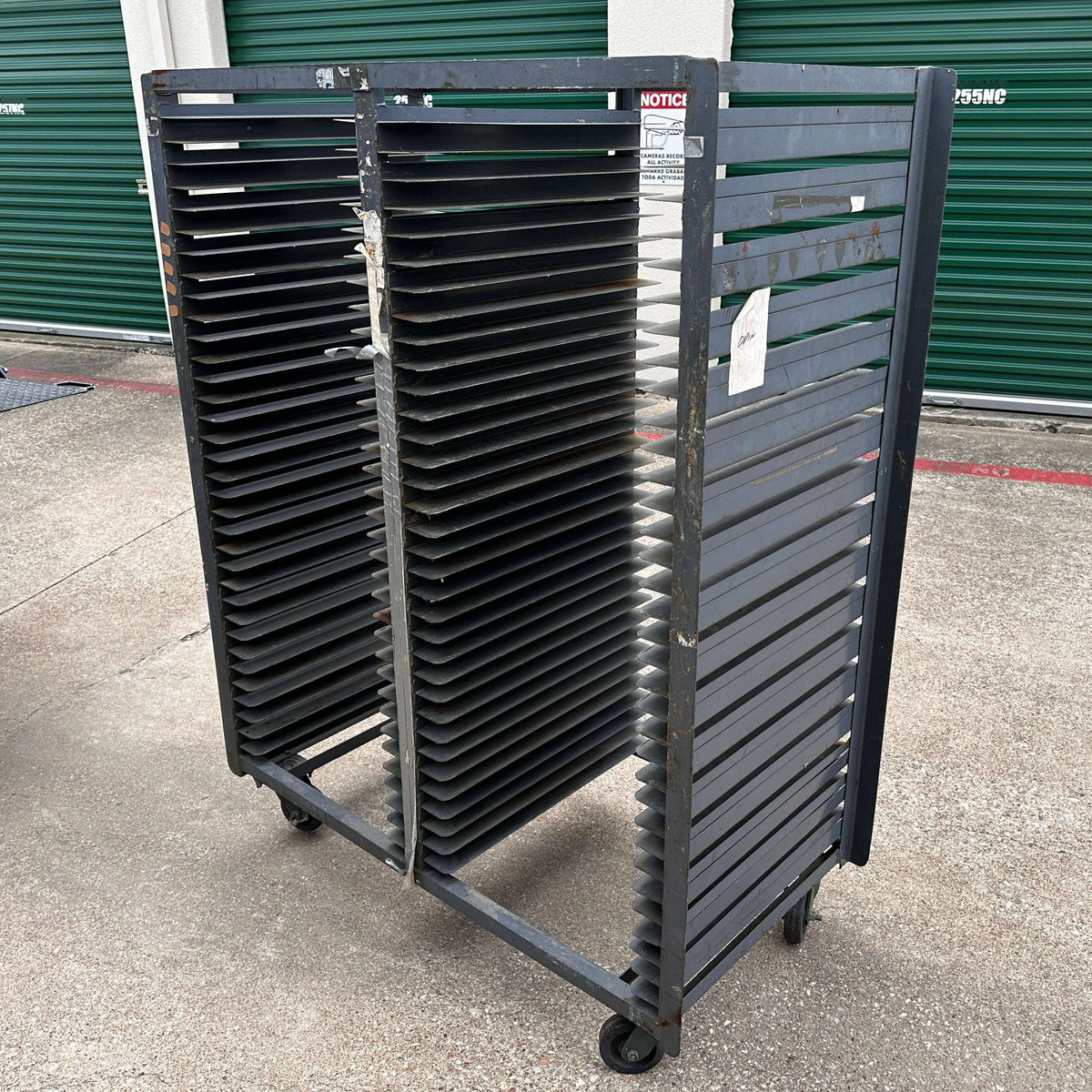 Worker Work By Racking Industrial Work Holding Racks (Bakers Racks)