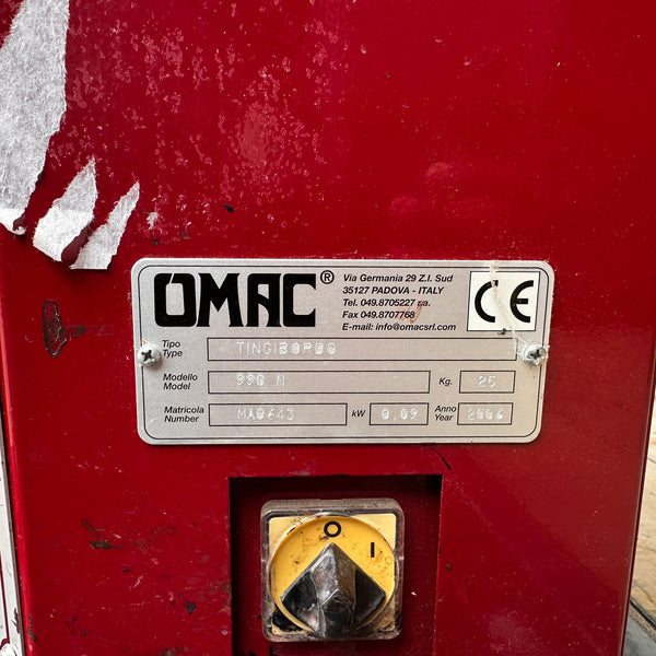 COMING SOON! Omac 990 N Single Edge Painting Machine - 16mm wheel