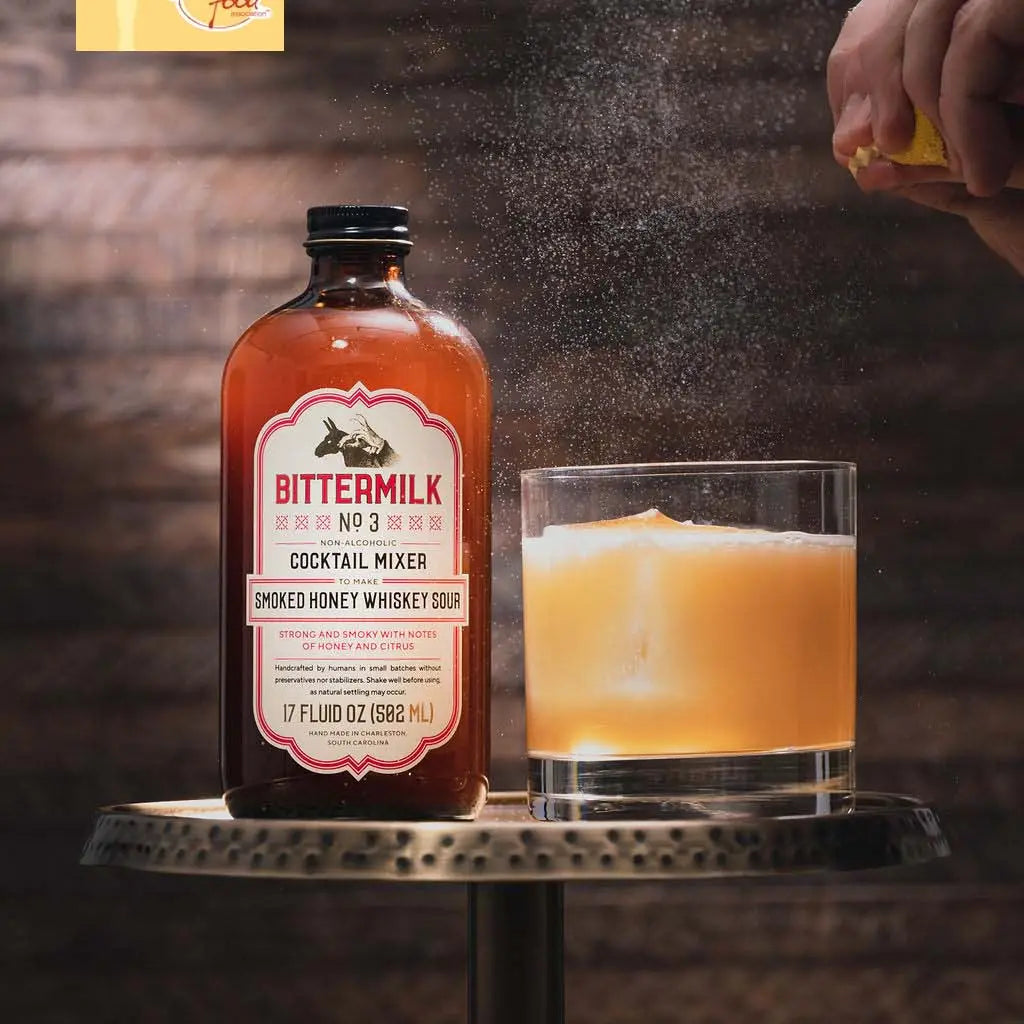 Bittermilk No.3 - Smoked Honey Whiskey Sour