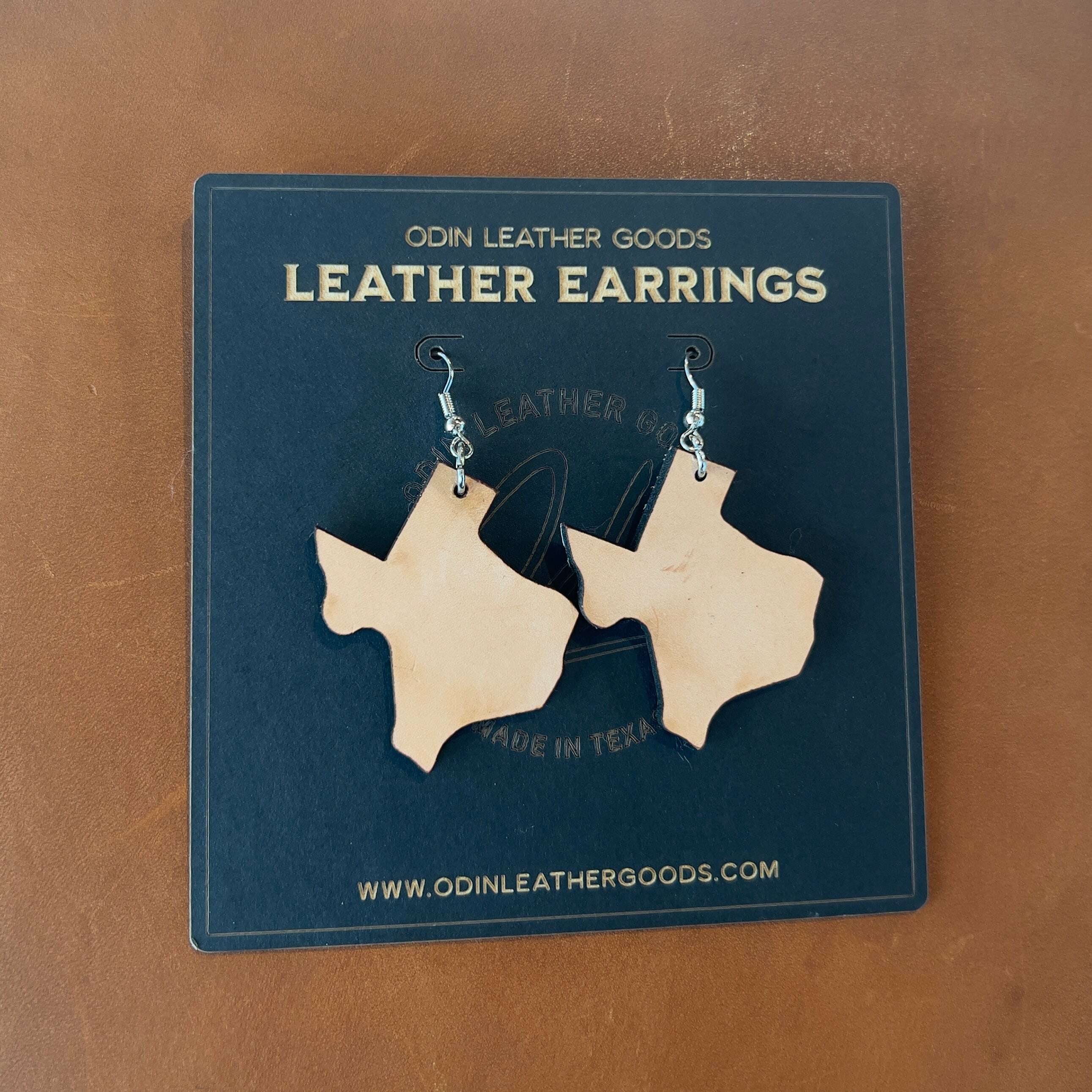 Earrings - State of Texas Dangle