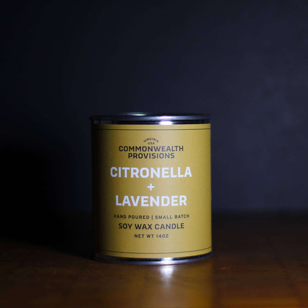 Citronella Candle - Citronella + Lavender