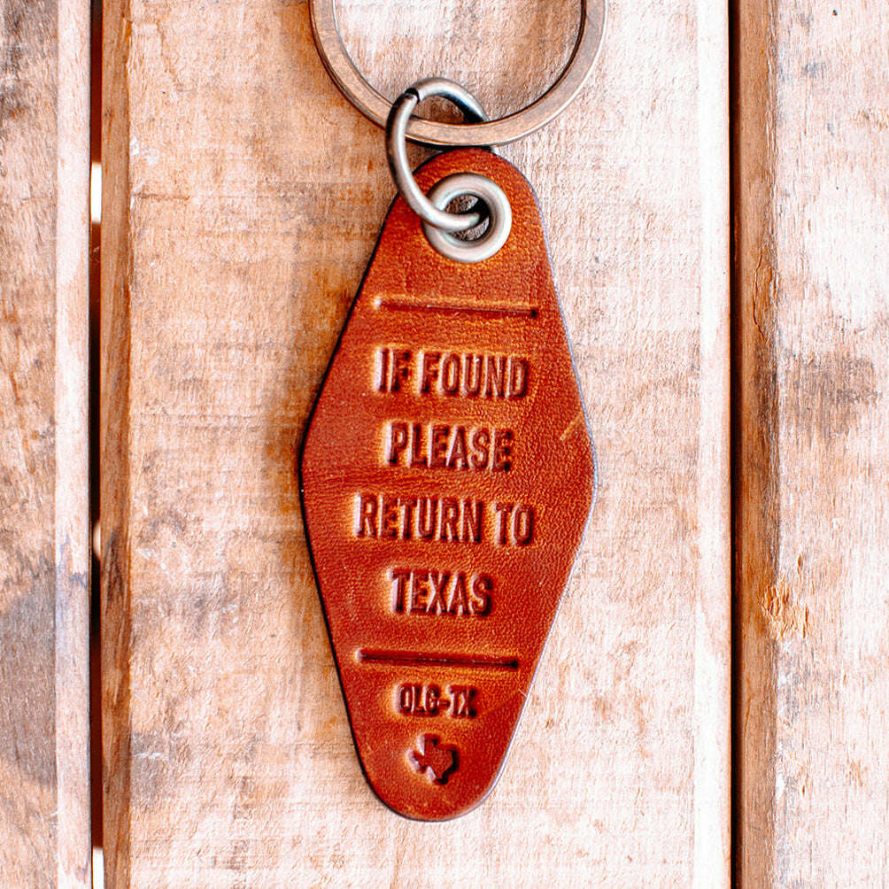 Keychain – If Found Please Return to Texas