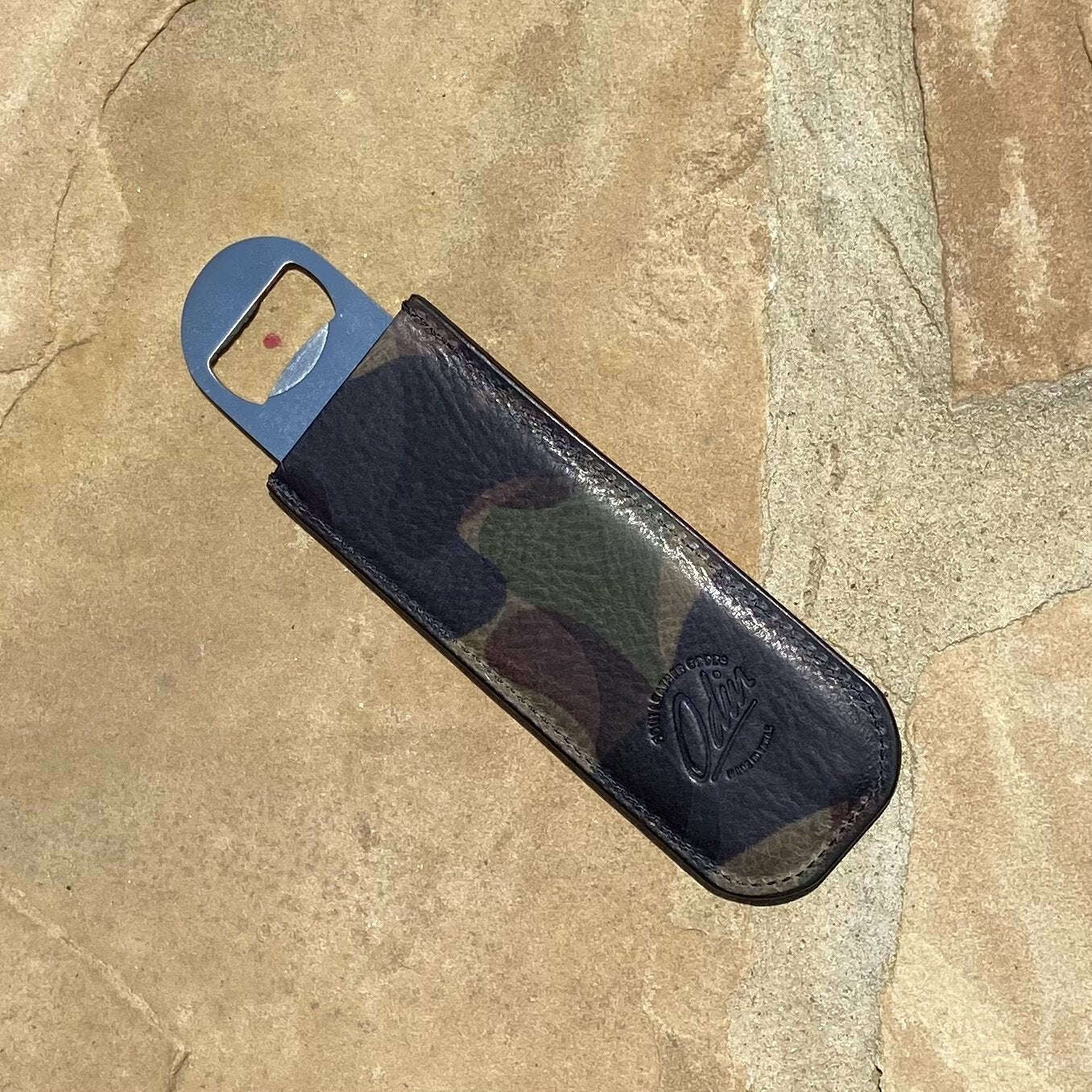 Leather Wrapped Bottle Opener