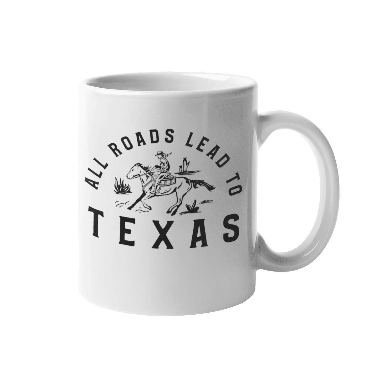 All Roads Lead To Texas Mug