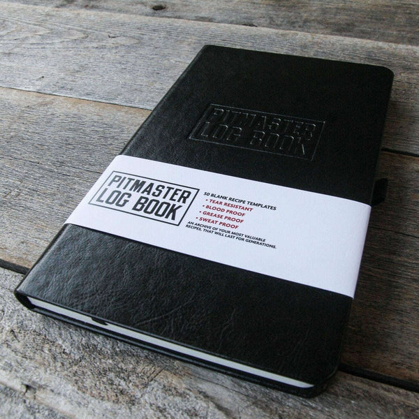 Pitmaster Log Book w/ Blank Recipe Templates