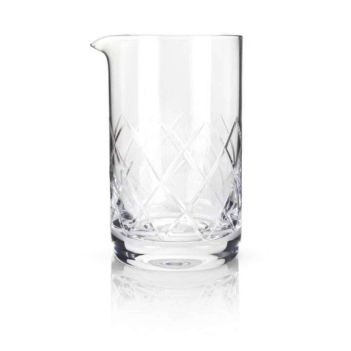 Professional Crystal Mixing Glass