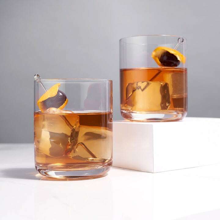Raye Crystal Whiskey Tumblers (Set of 2)