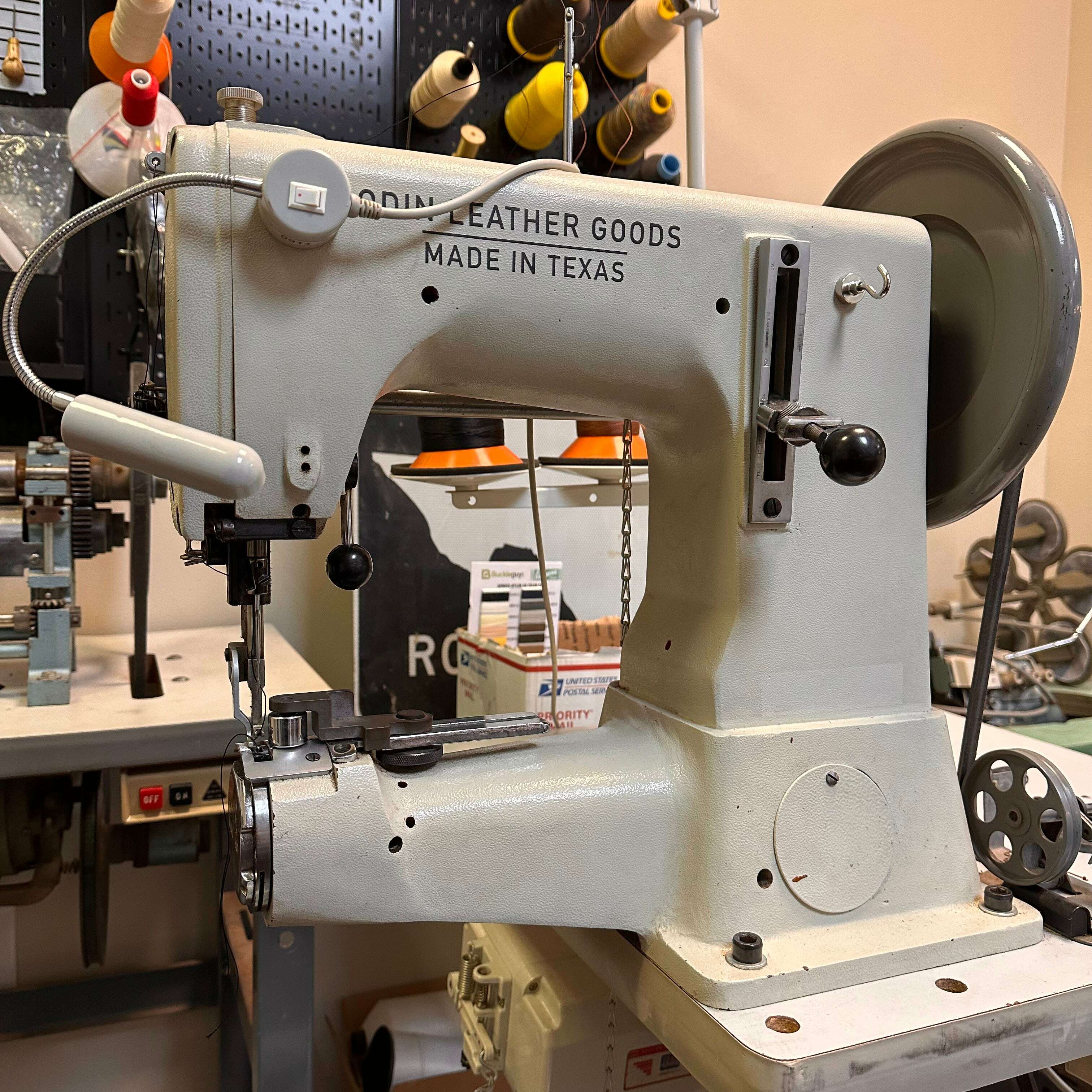 SewPro Mini 411 Heavy Duty Industrial Cylinder Arm Sewing Machine: Equipment by Odin Leather Goods