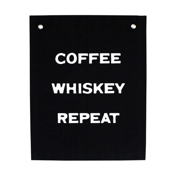 Banner: Coffee Whiskey Repeat