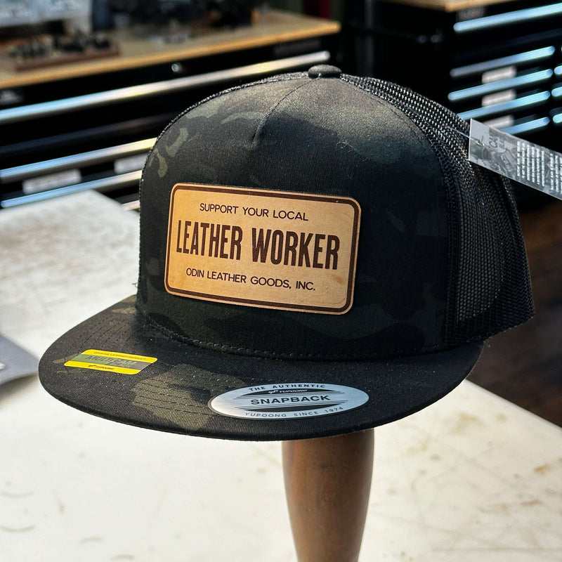 OLG Hat: Support Your Local Leather Worker