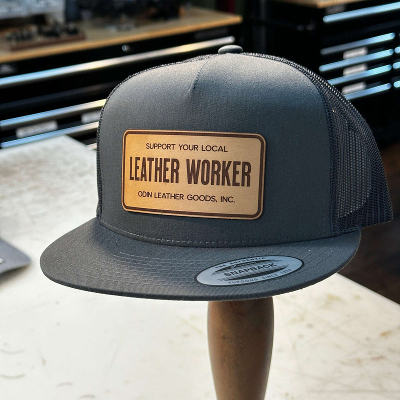 OLG Hat: Support Your Local Leather Worker