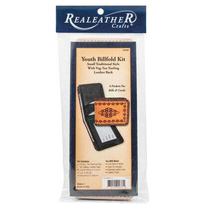 Leathercraft Kit -Youth Bifold Wallet