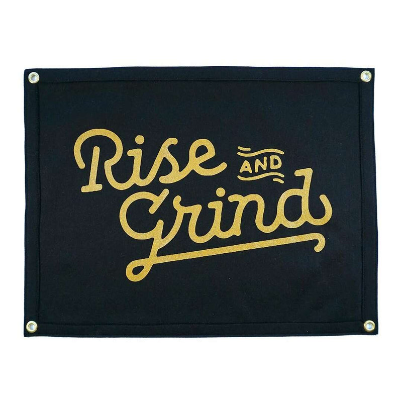 Camp Flag: Rise and Grind
