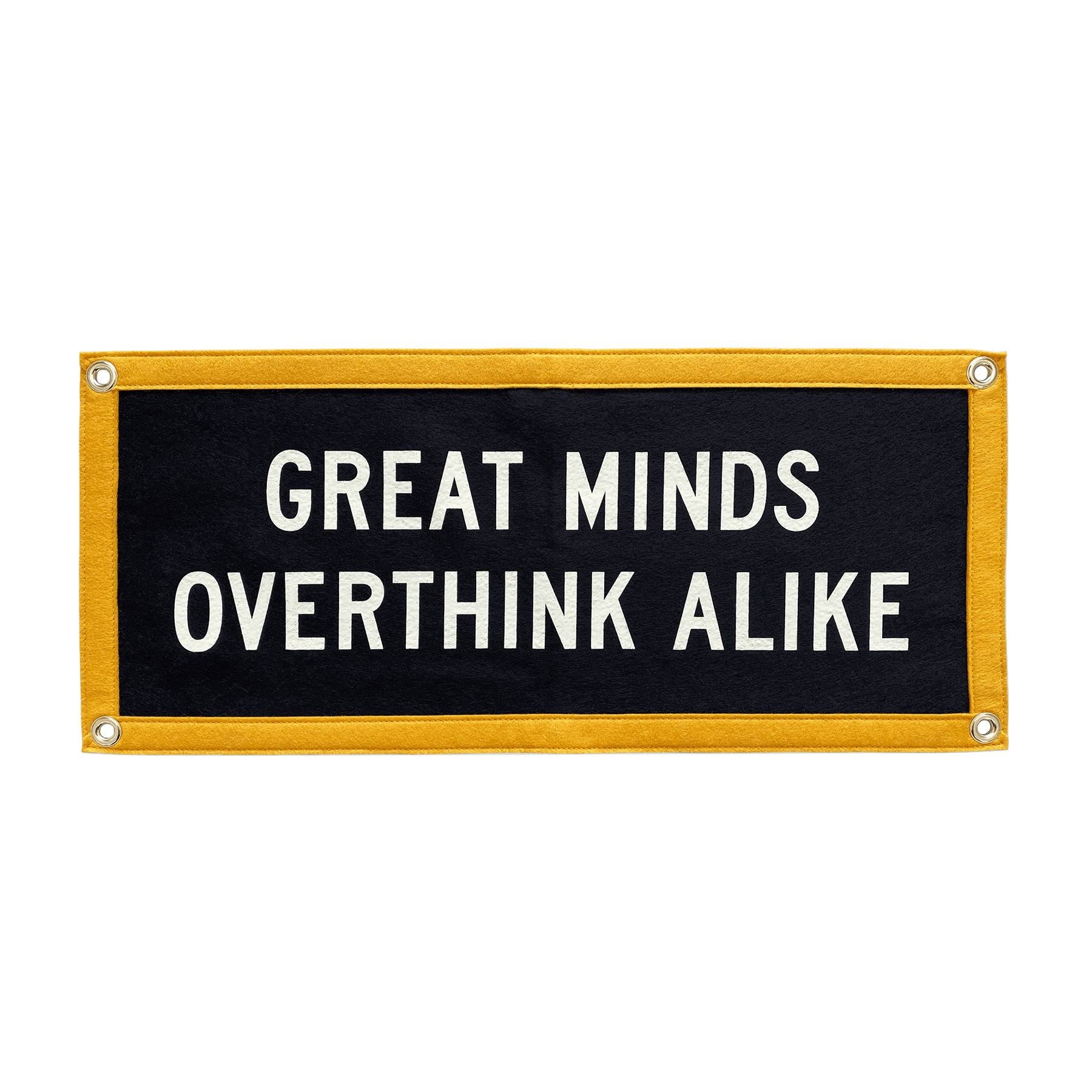 Camp Flag: Great Minds Overthink Alike