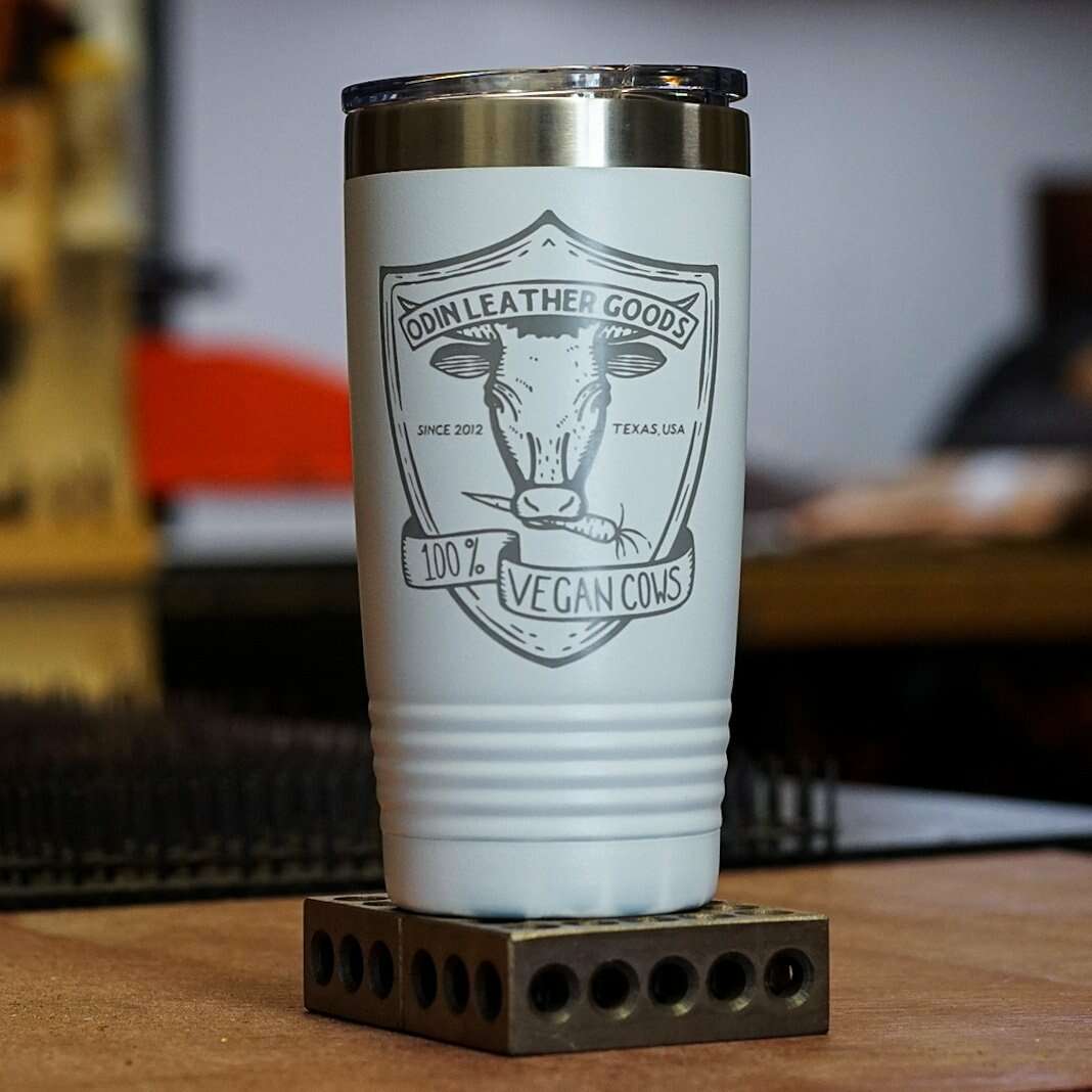 Tumbler: 100% Vegan Cows (20oz)