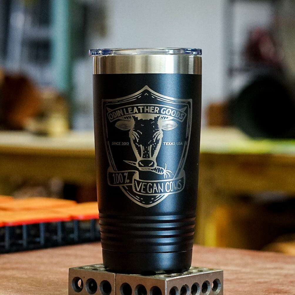 Tumbler: 100% Vegan Cows (20oz)