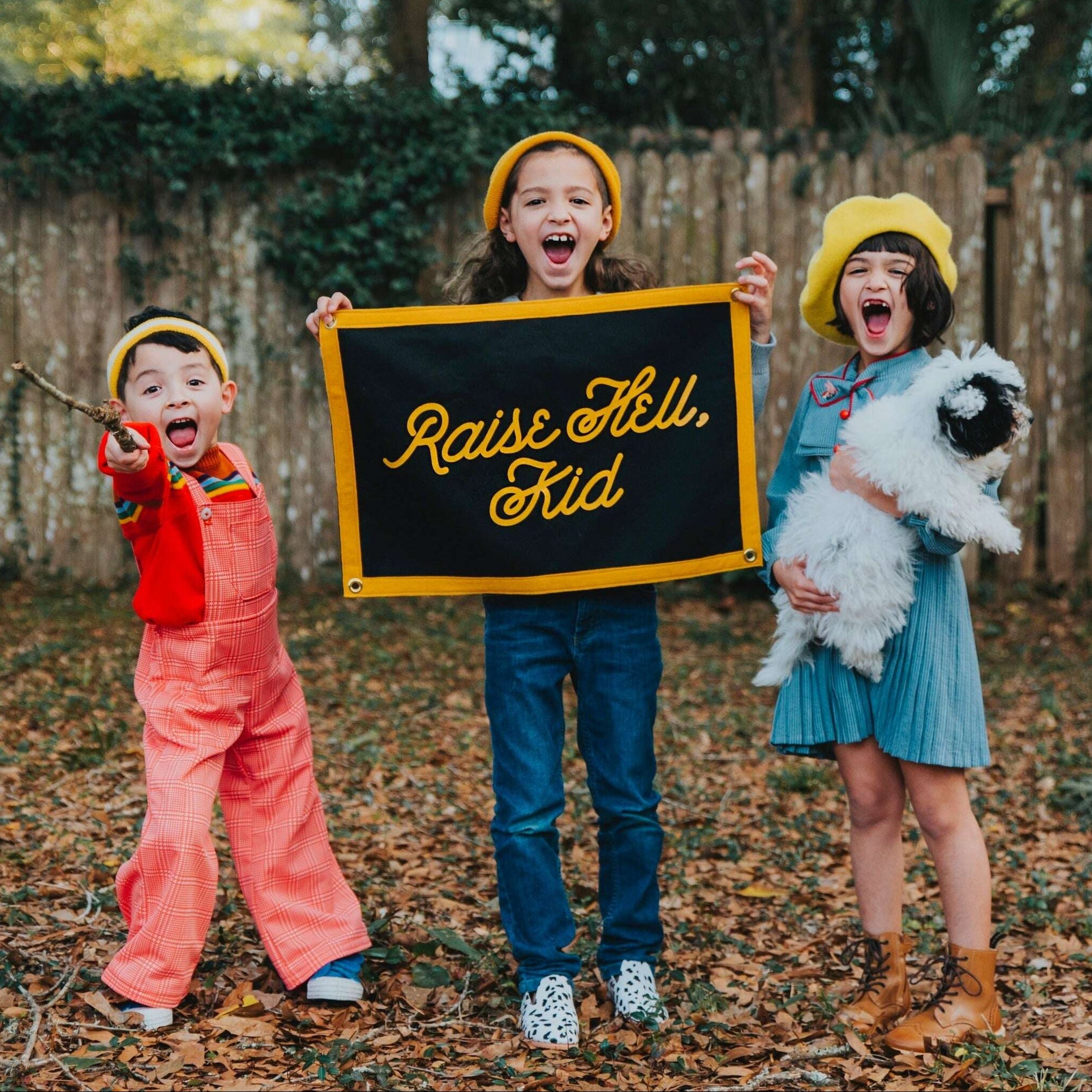 Camp Flag: Raise Hell, Kid!