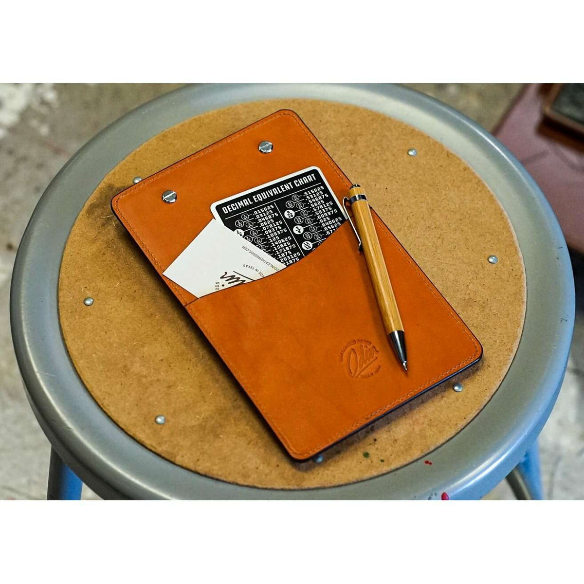 Elm Fork Clipboard (5" x 8" Notepad): Writing by Odin Leather Goods