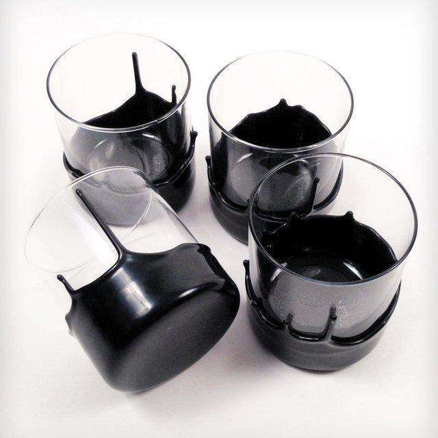 Hand Dipped Gentlemen's Glass (Set of 4)