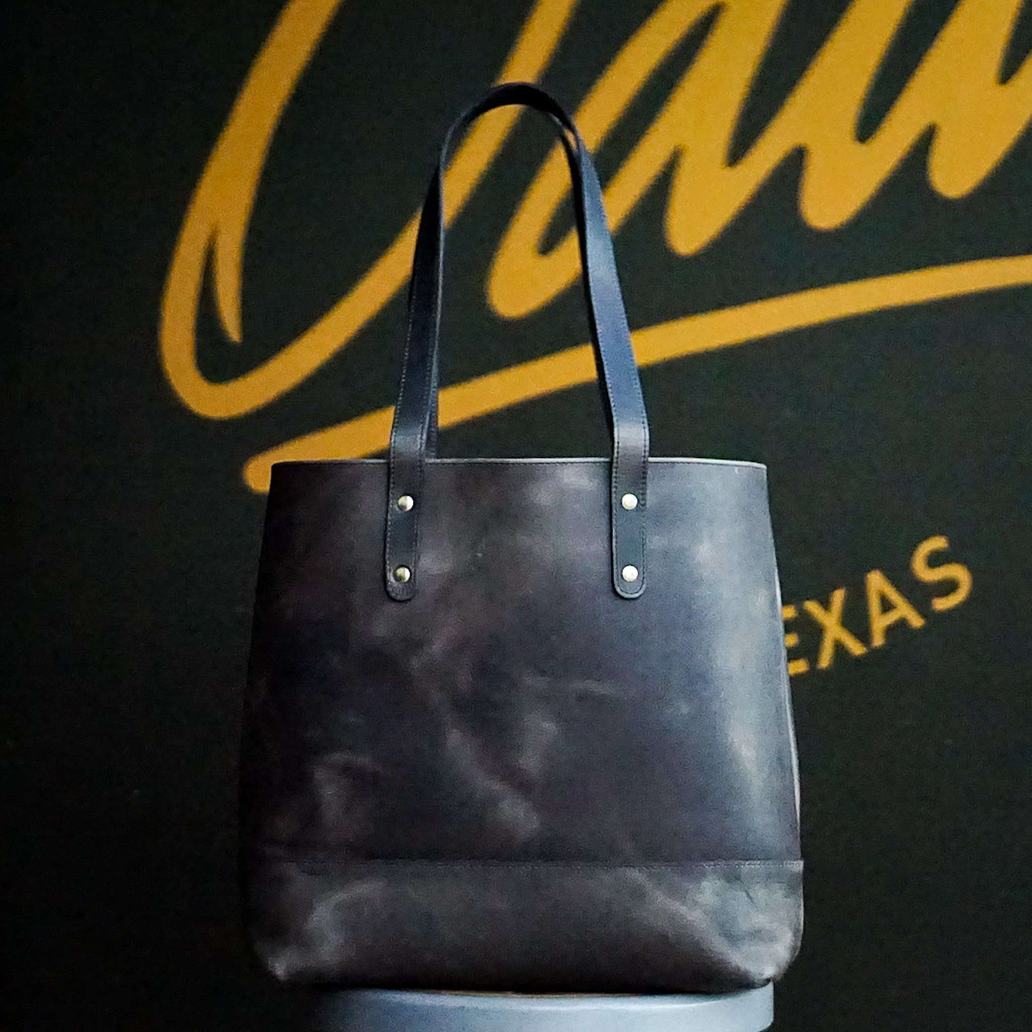 Forever Tote - Grey Crazy Horse