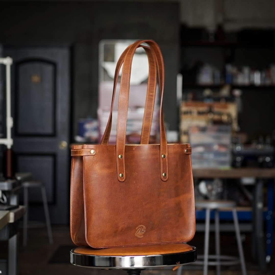 Rylie Commuter Tote - Odin Leather Goods