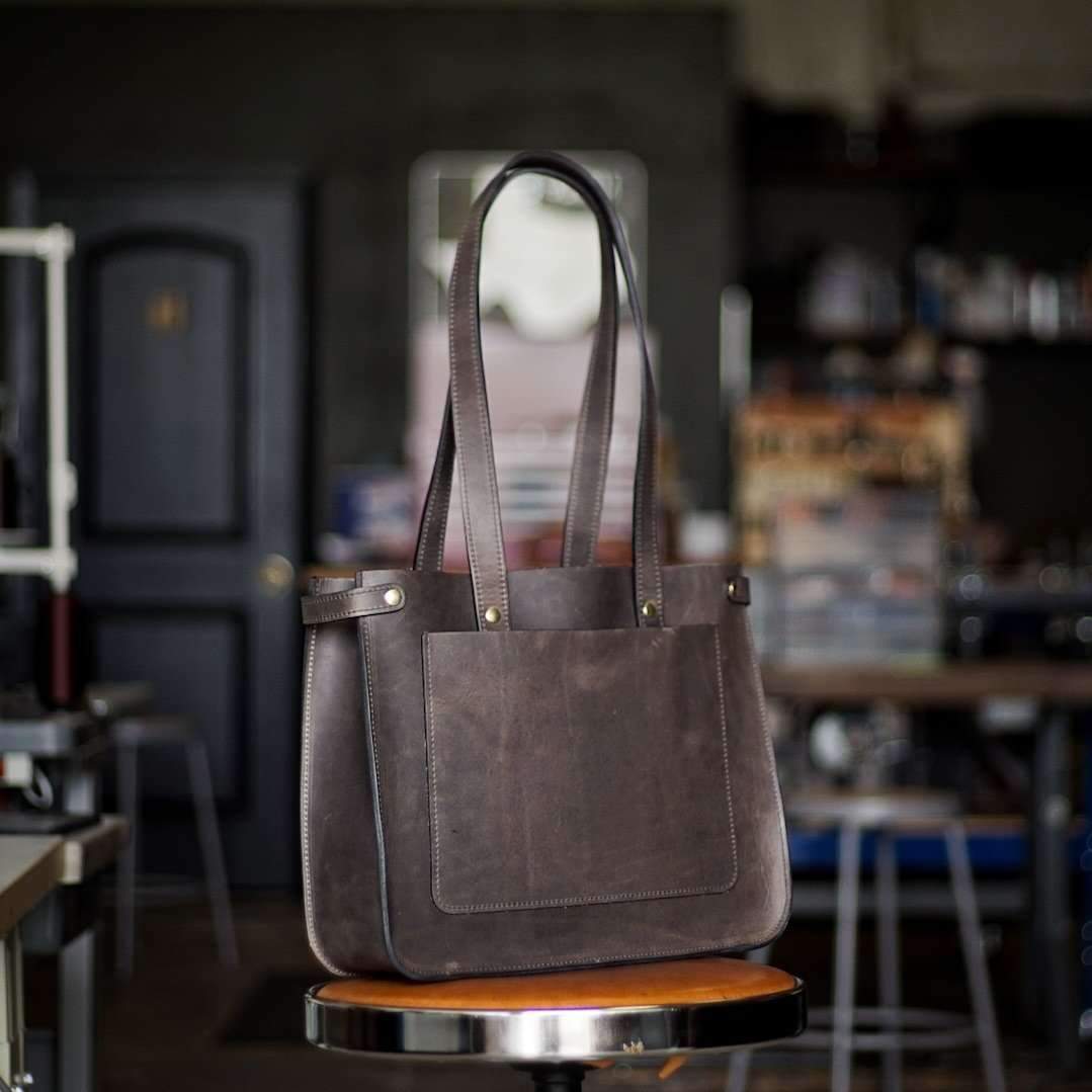Rylie Commuter Tote - Odin Leather Goods