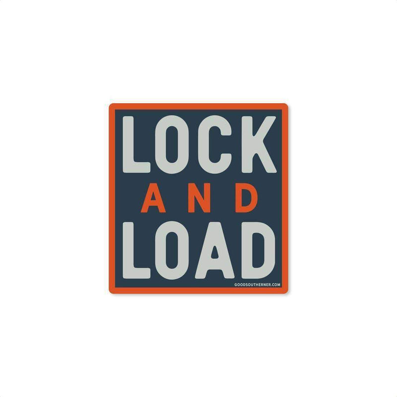 Sticker - Lock and Load - Odin Leather Goods