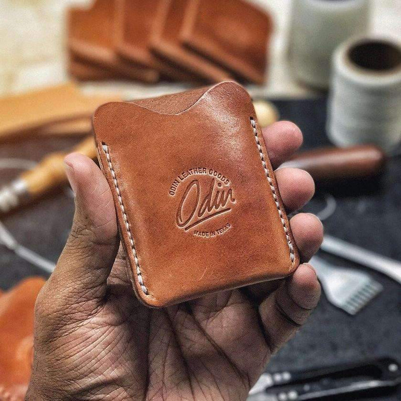 Elon Card Slip Wallet - Odin Leather Goods