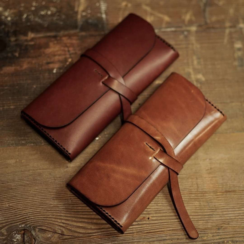 Long Road Wrap Clutch - Odin Leather Goods