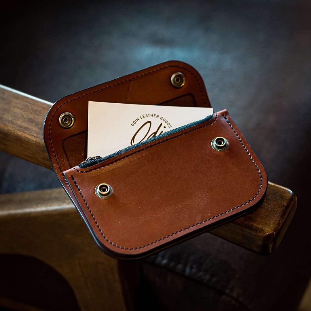◆VALLUAT◆ Odin mini walletBrown isbn-8 Mini-Trucker